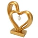 thumbnail image 4 of Escultura de doble corazón Estatuas románticas de resina Escultura de amor para pareja Estatua de amor Aniversario de boda BS20622, 4 of 9