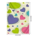 thumbnail image 3 of Hfolob Valentine's Day Blanket Flannel Decorative Blanket Air Conditioning Blanket Room Decor, 3 of 6