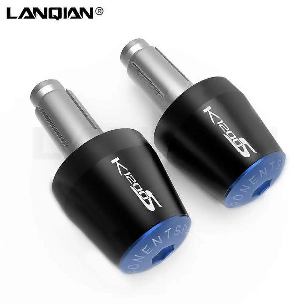 For BMW K1200S Motorcycle Handlebar Grips End Cap Anti Vibration Silder Plug K 1200S K 1200 S 2004 2005 2006 2007 Accessories