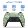 thumbnail image 3 of Green Bamboo Moon Console Skin Bundle for PS5 Pro Slim Disc & Digital / PS4 – Full Wrap + Dual Controller Flair, 3 of 5