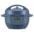 thumbnail image 1 of Instant Pot 4Qt RIO Chef Mini 5-in-1 Multi-Cooker, Pressure Cook, Slow Cooker, Cook Rice, Sauté and Keep Warm, Daydream, 4 Quarts, 1 of 8