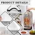 thumbnail image 4 of HELLHERO Kitchen Blender Dust Cover Lightweight with Univesal 15.94"H x 9.45"L x 7.28"W Multifunctional, Pumpkin Maple Leaves, 4 of 6