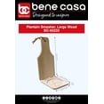 thumbnail image 1 of Bene Casa Wood Tostonera Plantian Smasher Longitud 10 pulgadas, Altura 10 pulgadas, Peso 1 oz, 1 of 3