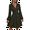 Army Green, variant on Women's Fall A-Line Midi Dress V-Neck Long Lantern Sleeve Elastic Waist Ruffle Flowy Swing Spring Dresses