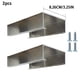 thumbnail image 5 of Inteprter Juego de 2 tarros de cristal de 4 oz, 8 oz, 12 oz, 16 oz, 24 oz, 32 oz y 64 oz para almacenamiento en rack de 64 oz. 2 tarros de Almacenamiento y organización del hogar, 5 of 6