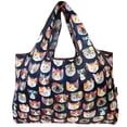 thumbnail image 2 of Wrapables Eco-Friendly Large Nylon Reusable Shopping Bag, Crazy Cats, 2 of 11