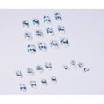 thumbnail image 4 of Fofosbeauty 24pcs Press on False Nails, Full Cover Short Fake Nails, Chinese Print, 4 of 8