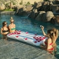 thumbnail image 3 of GoPong 6 Foot Inflatable Pong Party Game Table Pool Lounge Float Mat & 6 Balls, 3 of 7