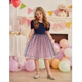 thumbnail image 2 of Arshiner Toddler Girls Tutu Dresses Party Formal Birthday Summer Puff Short Sleeve Tulle Dress, 2 of 6