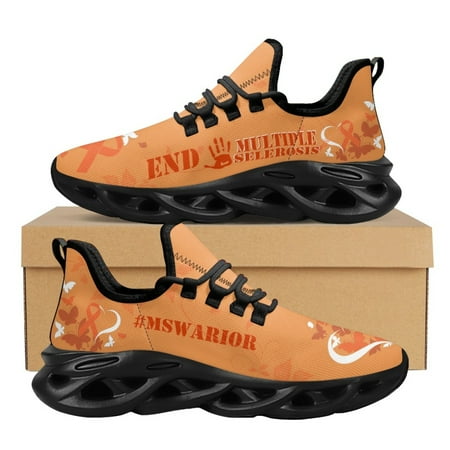 

Non-Slip Running Sneakers Autism Cancer Awareness Love Pattern Women s Shock Absorption Cushion Mesh Shoes Zapatos