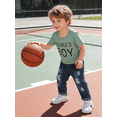 thumbnail image 2 of CARETOO Toddler Boy Clothes Summer Casual Sports Outfits Fabric Cotton Set Short Sleeve T Shirt Tee Denim Pants, 2 of 11