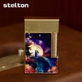 thumbnail image 6 of Kerosene lighter, Top Metal Pocket Lighter Daily Use, Sold Without Fuel.,SKU00985-黑色, 6 of 12