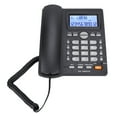 thumbnail image 1 of Teléfono de teléfono fijo teléfono con cable con cable con altavoz botones Grandes extensiones establecidas para calculador inicio, 1 of 7