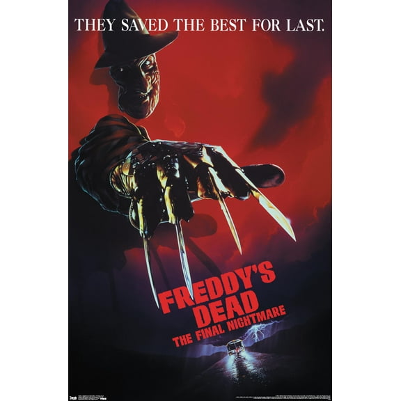A Nightmare on Elm Street - Freddy's Dead Wall Poster, 22.375" x 34"