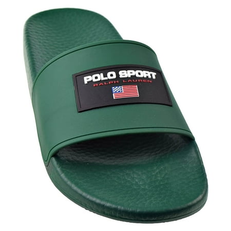 

Polo Ralph Lauren Sport Men s Slides Green 809841217-004
