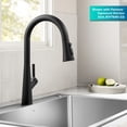 thumbnail image 4 of Kraus KPF-3220SFS Odelia 1.8 GPM Wall Mounted Single Hole Pull Down Kitchen Faucet -, 4 of 7