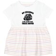thumbnail image 3 of Inktastic Grandpa is Worlds Best Truck Driver Girls Baby Dress, 3 of 5