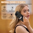 thumbnail image 5 of for Samsung Galaxy Z Flip 3 Wallet Case with Shoulder Lanyard Strap, Crossbody Phone Case with Card Holder Slots for Women Girls, Luxury PU Leather Flip Stand Purse Cover Shockproof Case, Black, 5 of 9