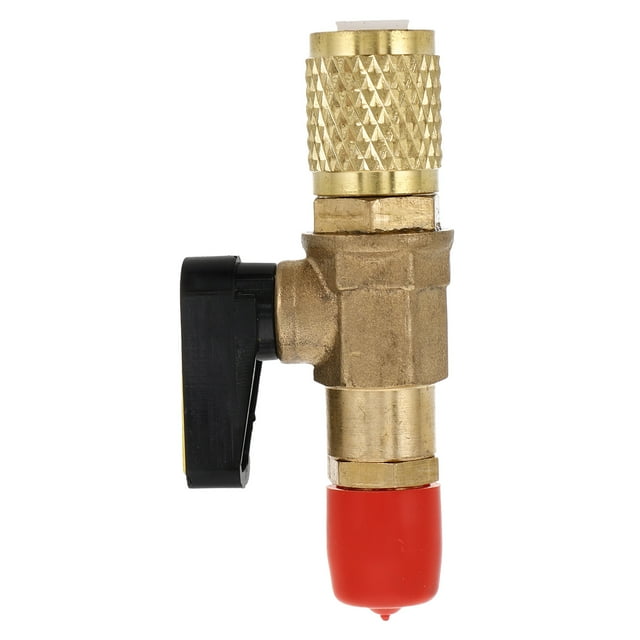 Luxshiny Valve à Bille pour Climatiseur Valve Réfrigérante Plastique Bleu 1Ensemble Pièces de Climatiseur