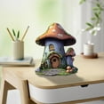 thumbnail image 6 of LmnLft Whimsical Mushroom Door Decor - Hand-Painted Wooden Fairy Tale Decorations for Kids Room, Garden Pathway, Storybook-Themed Nursery Accents, 6 of 7