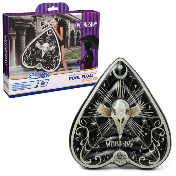 Pool Float Swimways Wednesday de gran tamaño para adolescentes mayores de 14 años