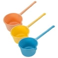 thumbnail image 5 of CATIEBYE 3Pcs Water Spoon with Long Handle for Bathing in Yellow Color, 5 of 8