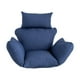 thumbnail image 1 of Cojín para silla columpio Strade Fareast Limited forma de huevo Azul oscuro 50 cm x 45 cm x 67 cm, 1 of 8