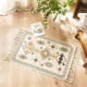 thumbnail image 1 of Xiao Hua Alfombra de baño bohemia, estilo bohemio, para cocina, con borlas, de algodón, lavable, para decoración de dormitorio, baño, entrada, pasillo, interior, hogar, 23 x 35 pulgadas (14), 1 of 4