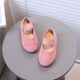 thumbnail image 6 of FRSASU Girl's Dress Shoes Toddler Flower Girl Mary Jane Shoes Soft Sole Slip On Ballet Flat for School Wedding Party Pink, 6 of 9