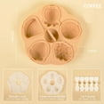 thumbnail image 2 of Es adecuado para piruletas, paletas heladas y jaleas, y se puede reutilizar como molde para paletas de bricolaje y como máquina para hacer paletas de silicona hecha por usted mismo., 2 of 5