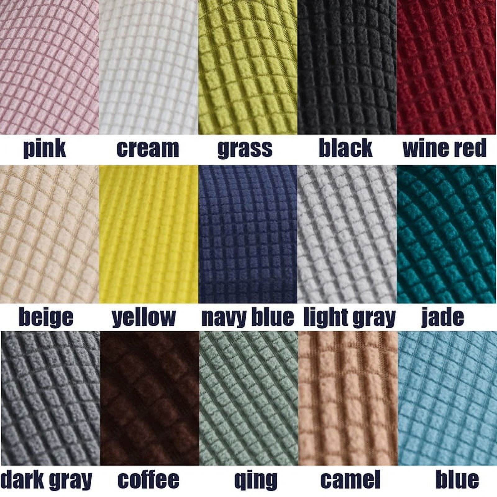 CHUNTIAN Sofa Cover for Living Room Thick Elastic Polar Fleece Cover for Sofa Couch Armchair 1/2/3/4 Seat L Shaped Corner Sofa Cover