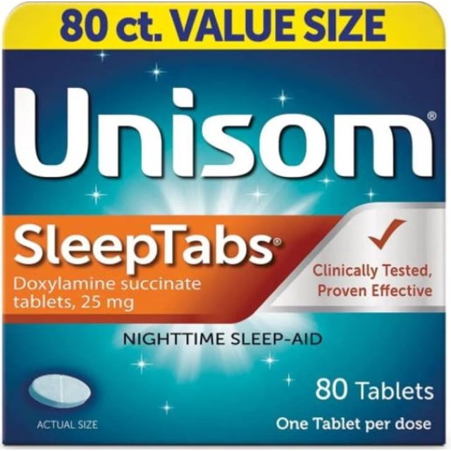 Unisom Sleeptabs Auxilio Sueño Nocturno 80 Tabletas Netsell Unisom / Tabletas / Sueño