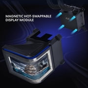 Lian Li HS2OLDC36TB Hydroshift II OLED Curved 360TL RGB AIO CPU Cooler with 6.67 Screen - Black