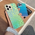 thumbnail image 4 of Compatible with iPhone 14 Leopard Case for Women, Luxury Glitter Leopard Cheetah Print Designed Colorful Laser Iridescent Case Hard PC Bumper Slim Protective Bling Girly Case Cute, 4 of 14