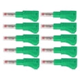thumbnail image 3 of Prise de Fil de Haut-Parleur Rétractable, Isolée 10PCS Droite Empilable Fiche Banane 4mm pour Équipement Numérique 3C Rouge, Noir, Jaune, Bleu, Vert, 3 of 8