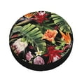 thumbnail image 2 of Kdxio Spare Tire Cover for RV Trailer, Waterproof Wheel Cover,Camper Spare Tire Cover Fit for Rv SUV Truck Travel Trailer 15 inch-Watercolor Tropical Flowers, 2 of 8