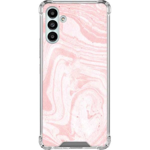 Skinit Marble Pink Marbling Galaxy A13 5G Clear Case