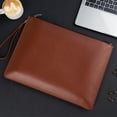 thumbnail image 6 of Crossbody Purse for Women Leather Document Bag Business Meeting Briefcase/folder Portable Zippered Document Bag Large-capacity A4 Waterproof Storage File Bag Suitable For Office Use, 6 of 6