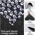thumbnail image 3 of Navy Skull Pattern Kitchen Rugs Sets Of 3,Kitchen Runner Rugs Non Skid Washable,Decorative Kitchen Floor Mats for Kitchen,Sink,Laundry,17"x30"+ 17"x47" + 17"x59", 3 of 6
