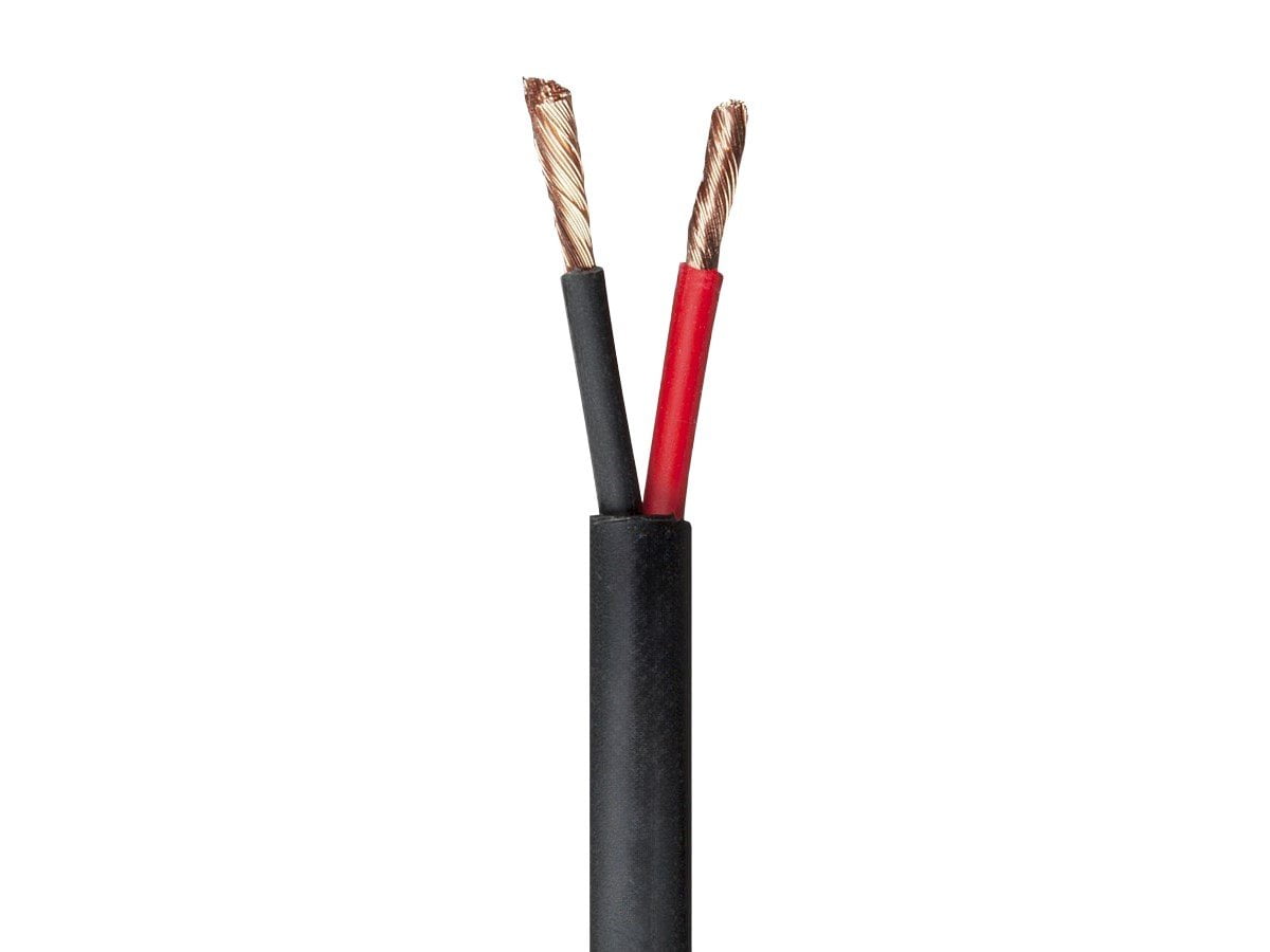 Monoprice Speaker Wire, CMP Rated, 2-Conductor, 14AWG, 1000ft, Black
