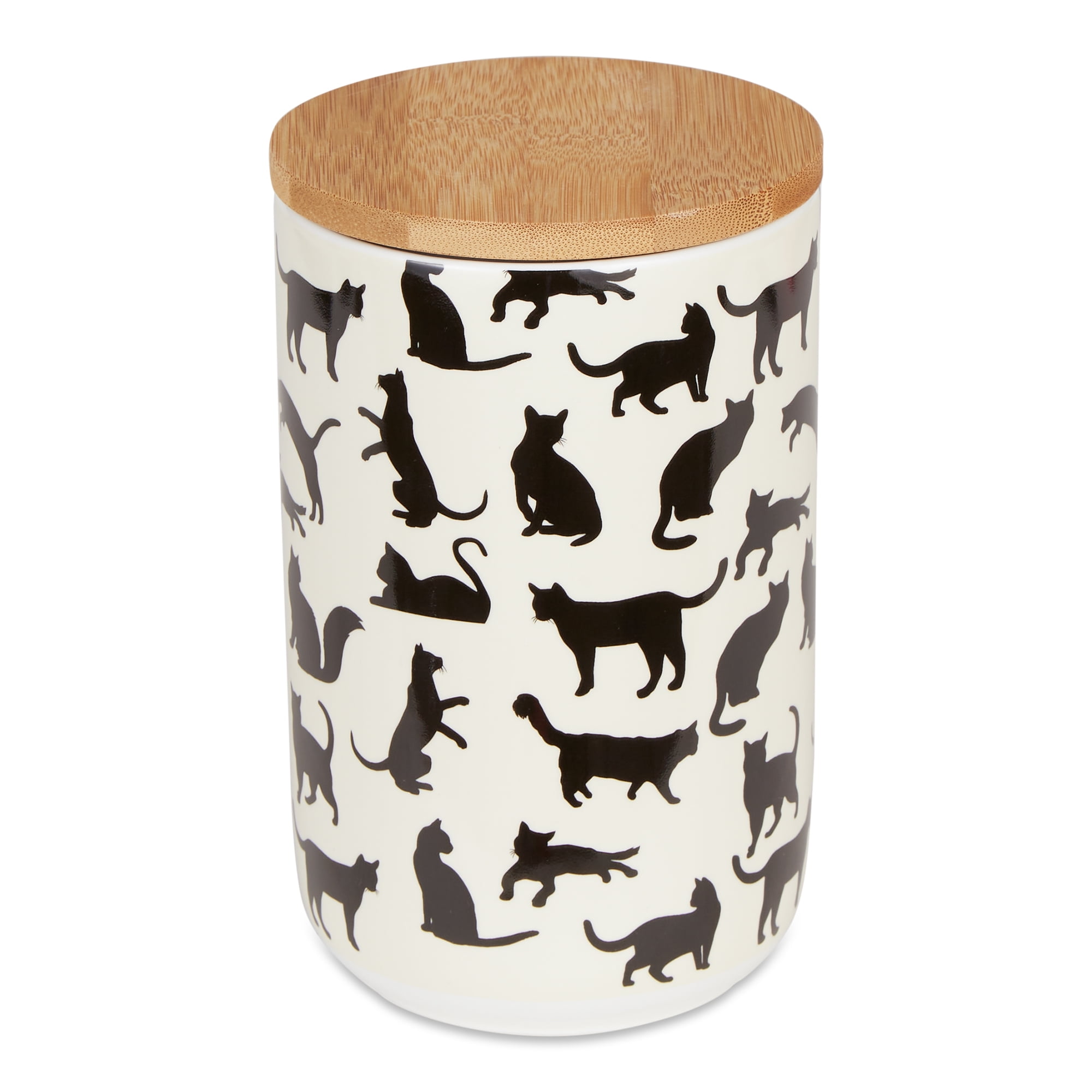 Cats Meow Ceramic Treat Canister