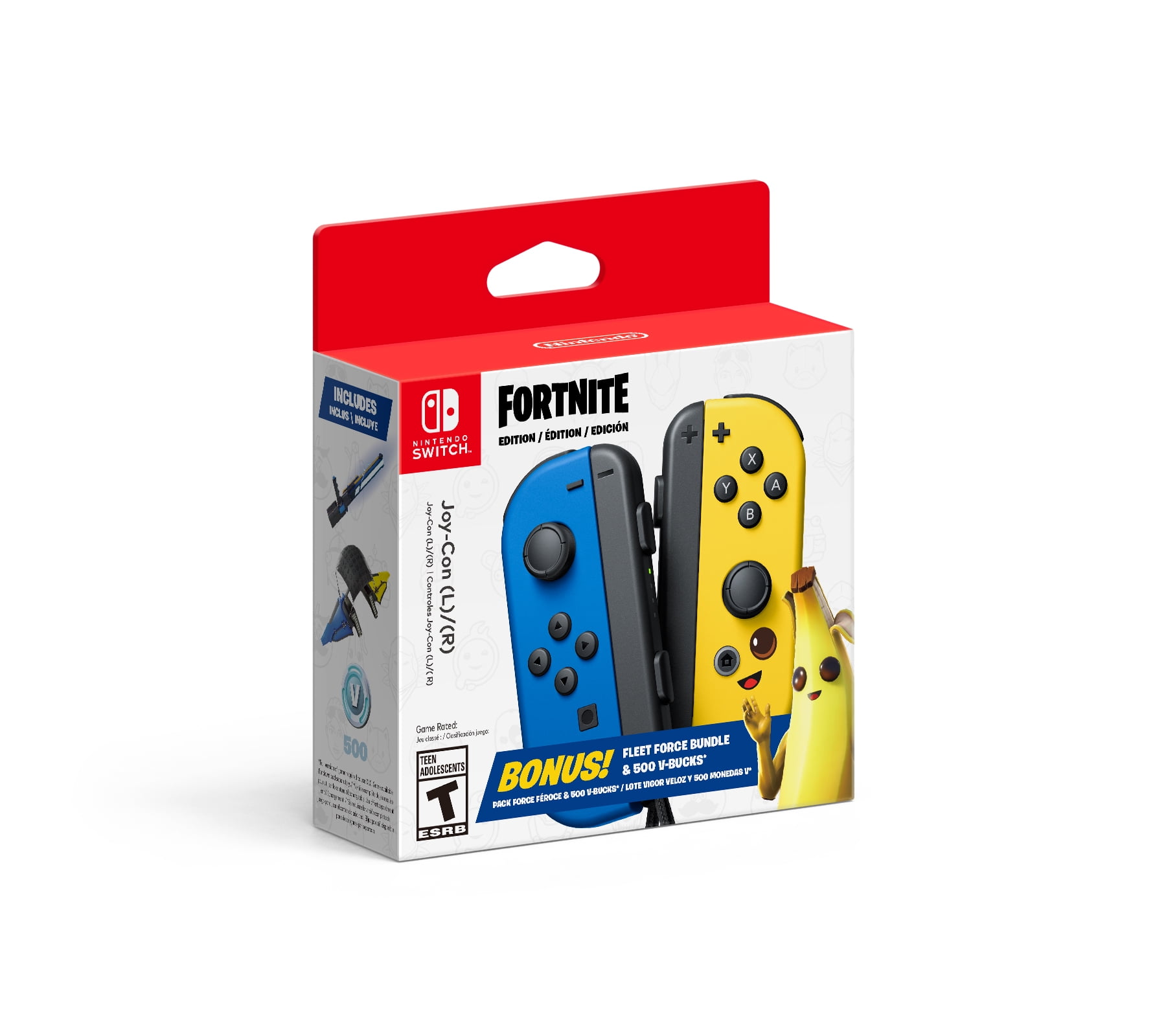 Nintendo Switch Joy-Con (L)/(R) Fortnite Fleet Force Bundle - Walmart.com
