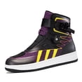 thumbnail image 3 of Men's And Women's All-season Motorcycle Riding Boots And Motorcycle Shoes,Black purple yellow,43, 3 of 21