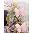 thumbnail image 4 of 【1/3 Packs】Giant Silk Thread Artificial Butterflies - Multi-Scene Decor for Wedding/Party/Home/Garden (Valentine's Gift), 4 of 11