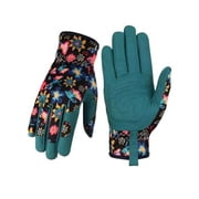 TIMIFIS Gardening Anti Slip Mittens Work Gloves Gardening Leather Gloves for Garden Proof-Of-Thorns without Stabbing for Digging Planting Pruning Gardening Gloves Kitchen Gadgets