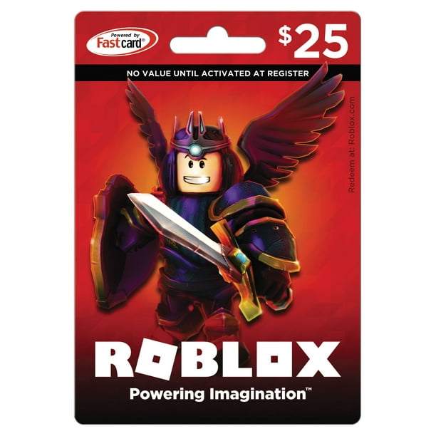 Roblox 25 Gift Card Walmart Com Walmart Com - game stop roblox e card