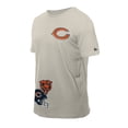 thumbnail image 2 of Men's New Era Light Beige Chicago Bears Multi Patch T-Shirt, 2 of 5