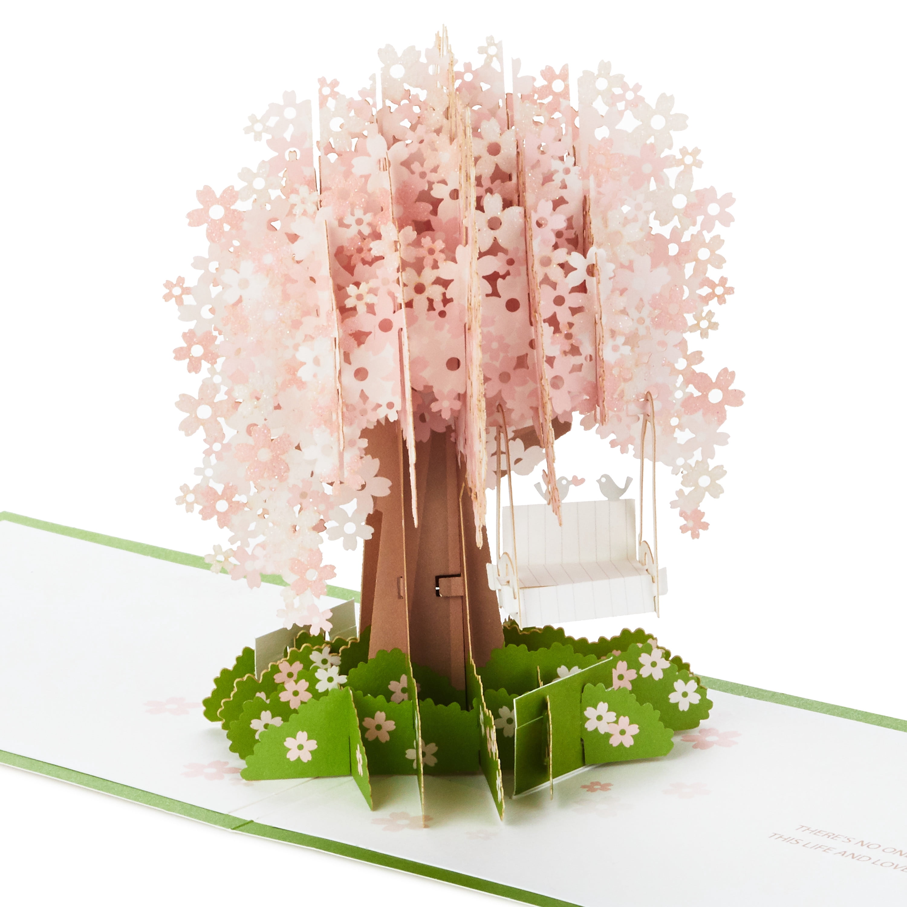 Hallmark Signature Paper Wonder Pop Up Anniversary Card, Love Card, Romantic Birthday Card (Cherry Blossom Tree)