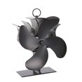 thumbnail image 3 of Ventilador De Estufa Ecológico Duradero De 4 Aspas Con Soporte De Ventilador Alimentado Por Calor Minnieouse HA023788-00, 3 of 5