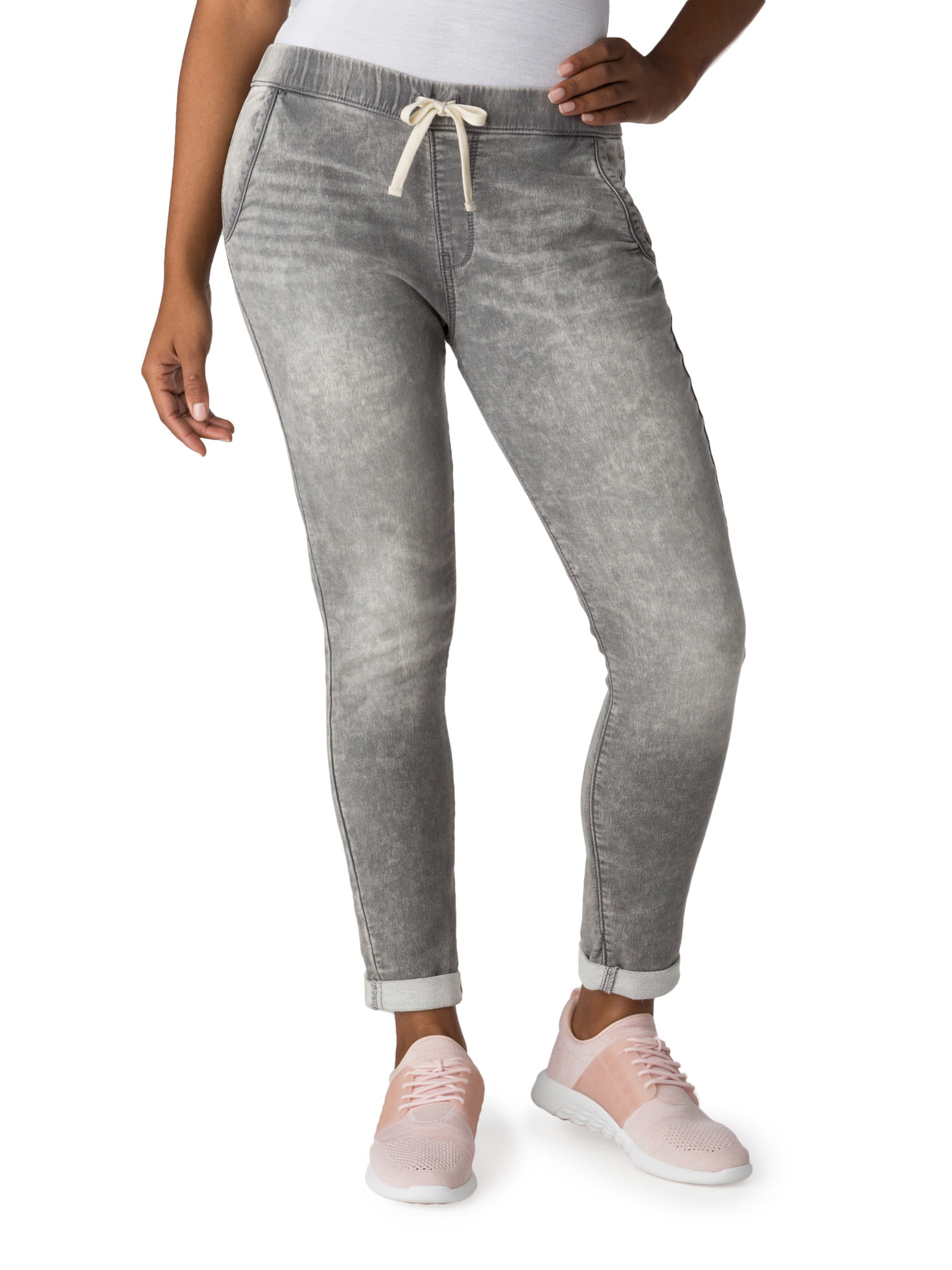 Signature by Levi Strauss & Co. Women's Simply Stretch Denim Joggers -  